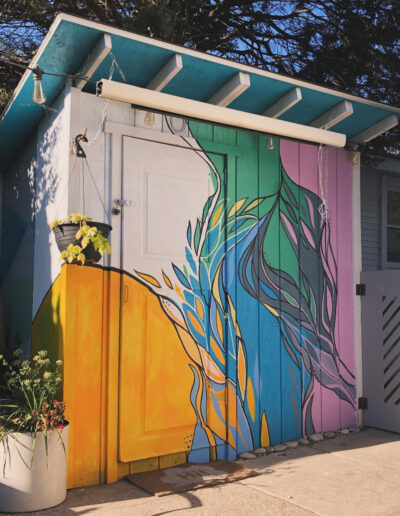 Shed Mural